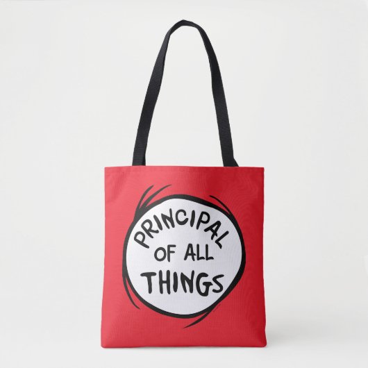 Ding één ding twee - Principal of all things Draagtas (Voorkant)