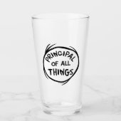 Ding één ding twee - Principal of all things Glas (Voorkant)