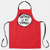 Ding één ding twee - Vader van alle dingen Schort (Voorkant)