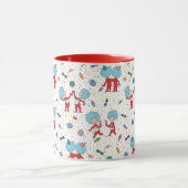 ding één ding twee viering patroon mok (Midden)