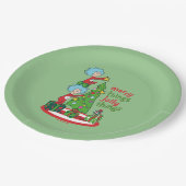 Ding Een Ding Twee Vrolijke Dingen Jolly Dingen Papieren Bordje (Gekanteld)