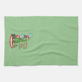 Ding Een Ding Twee Vrolijke Dingen Jolly Dingen Theedoek (Horizontaal)