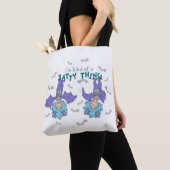 Ding One Thing Two Soort van een Batty Thing Draagtas (Dichtbij)