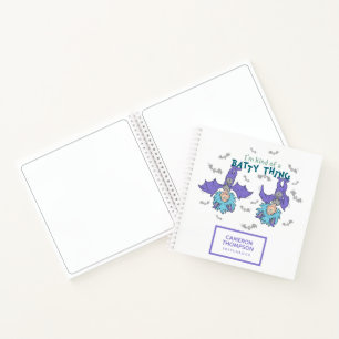 Ding One Thing Two Soort van een Batty Thing Notitieboek