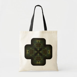 Ding van Wonder Kaleidoscope Mandala Tote Bag