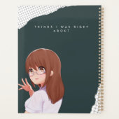 Ding waar ik gelijk in had planner (Achterkant)