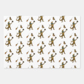 Dingaling Bros Circus acts Inpakpapier Vel (Voorkant)