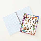 Dingaling Bros Circus acts Notitieboek (Binnen)