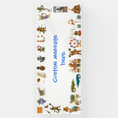 Dingaling Bros Circus acts Spandoek (Verticaal)