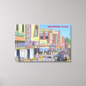 Dingburg, Verenigde Staten Canvas Afdruk (Voorkant)