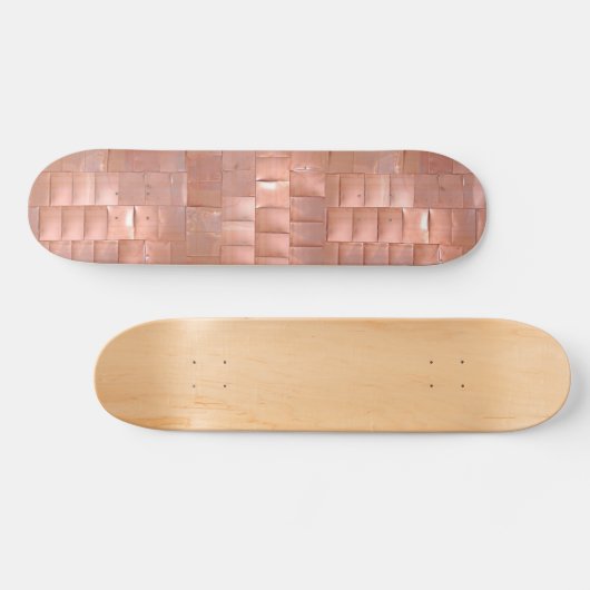 Dinged koper skateboard (Horizontaal)