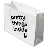  dingen binnen, modern groot cadeauzakje (Achterkant Gekanteld)