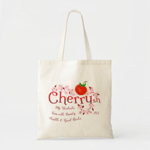 Dingen die ik Cherrysh Cherry Pun Tote Bag