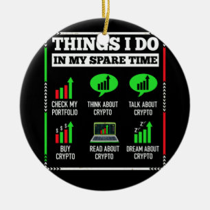 Dingen die ik doe in mijn reservetijdhandel, crypt keramisch ornament