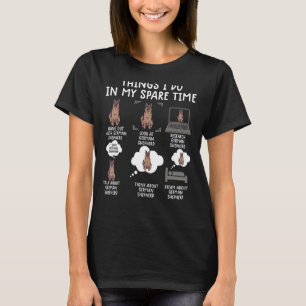 Dingen die ik in mijn reservetijd doe in Duitse he T-shirt