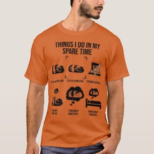Dingen die ik in mijn vrije tijd doe, cavia's t-shirt