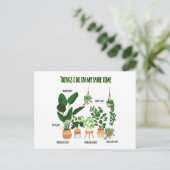 Dingen die ik in mijn vrije tijd doe - Gardener, t Briefkaart (Staand voorkant)