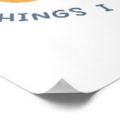 Dingen die ik niet kan beheersen BoHo Classroom Po Poster (Hoek)