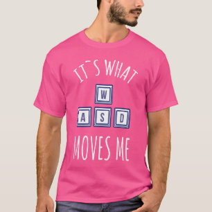 Dingen die me bewegen met het Wasboard-gametoetsen T-shirt