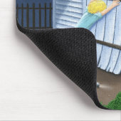 Dingen die 's nachts in de lucht springen muismat (Hoek)