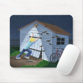 Dingen die 's nachts in de lucht springen muismat (Met muis)