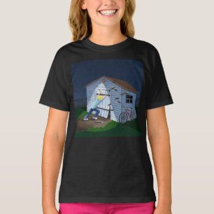Dingen die 's nachts in de lucht springen t-shirt