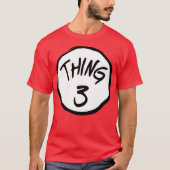 Dingen drie t-shirt (Voorkant)