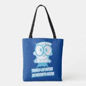 Dingen gaan in Dexter's kamer Draagtas (Achterkant)