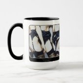 'Dingen gebeuren' Schilderen op een Mok (Links)