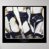 'Dingen gebeuren' Schilderen op een Poster (Voorkant)