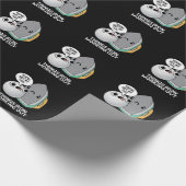 Dingen IJzeren werken met grappige IJzer Pun Dark Cadeaupapier (Hoek)