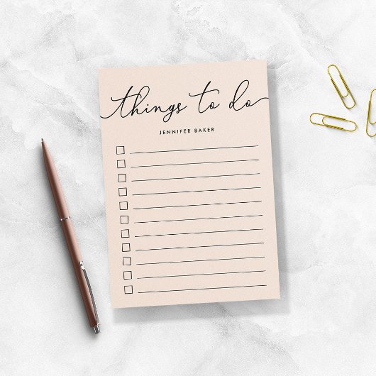 Dingen met de hand om te doen post-it® notes