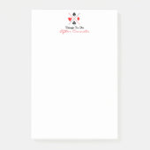 Dingen om te doen na Canasta Post-it® Notes (Voorkant)