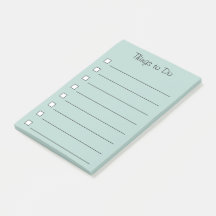 Dingen om te doen Post it Notes