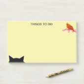 Dingen te doen Vogel & Kat Post-it® Notes (Op bureau)