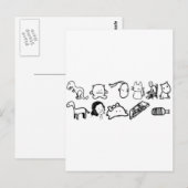 Dingen van planeet z — De Brothren Briefkaart (Voorkant / Achterkant)