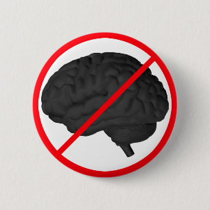 Dingen verboden! ronde button 5,7 cm