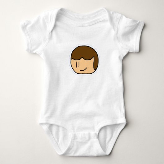 Dingen voor baby's en wanneer je te huur bent romper (Voorkant)