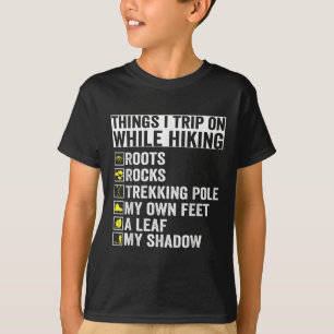 Dingen waarover ik struikel tijdens het wandelen R T-shirt