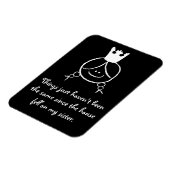 Dingen zijn gewoon niet hetzelfde... vinyl magneet (Linkerzijde)