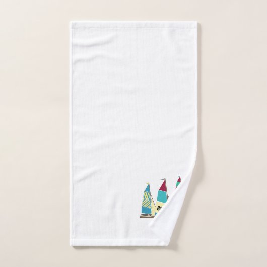 Dinghes vintages (Serviette à main)