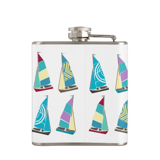  dinghies heupfles (Achterkant)