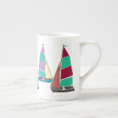  dinghies porselein kop (Rechts)