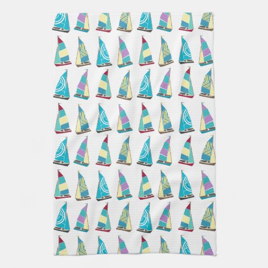 dinghies theedoek (Verticaal)