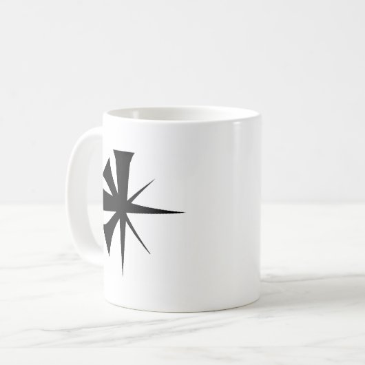 Dingir Sumerian Cuneiform Mug An El Name Dieu (Devant gauche)