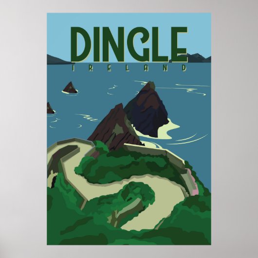 Dingle Ierland Poster (Voorkant)