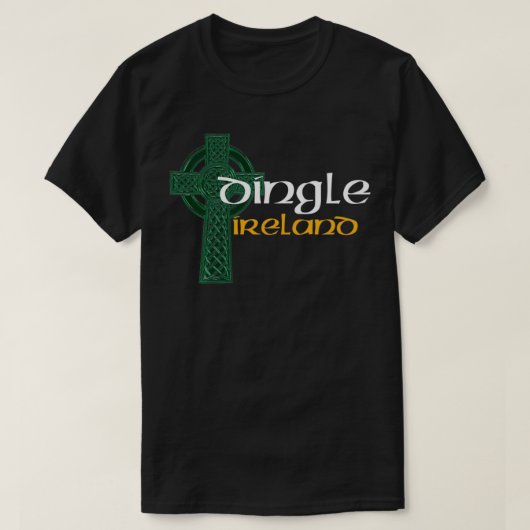 DINGLE KERRY Ireland County Crest T-shirt (Design voorkant)