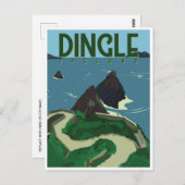 Dingle Peninsula Ireland Travel Briefkaart (Voorkant / Achterkant)