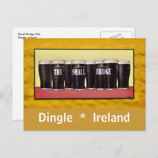 Dingle Pub Briefkaart (Voorkant / Achterkant)