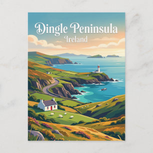 Dingle-schiereiland Ierland Briefkaart